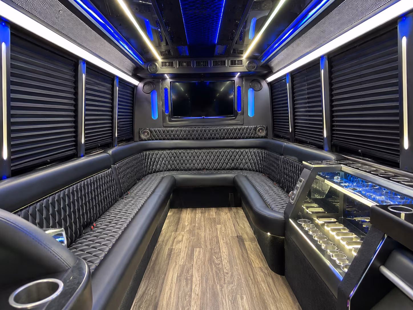 hit every photo stop in your santa ana party bus before the dance