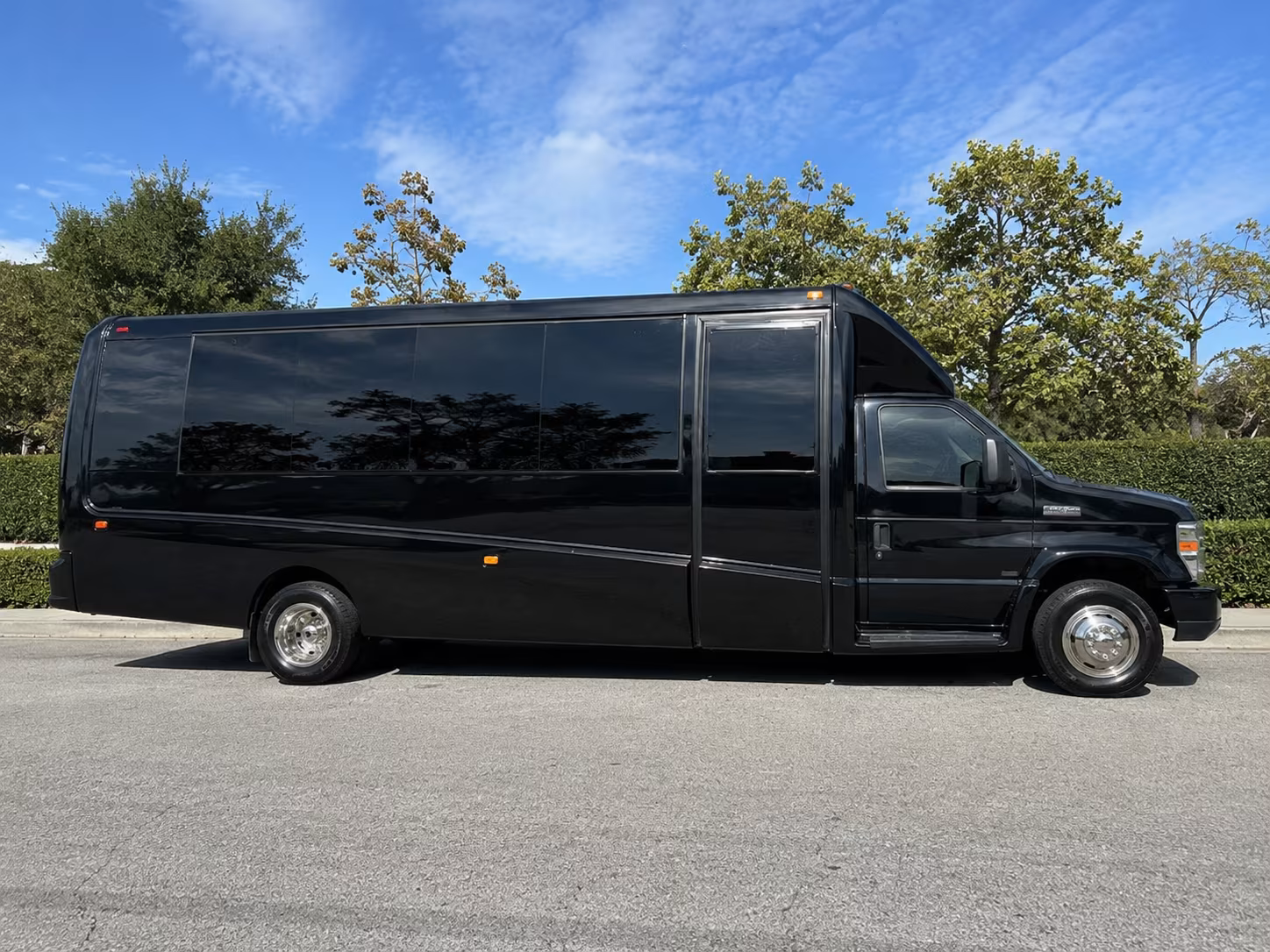 santa ana military base transfer and troop movement buses